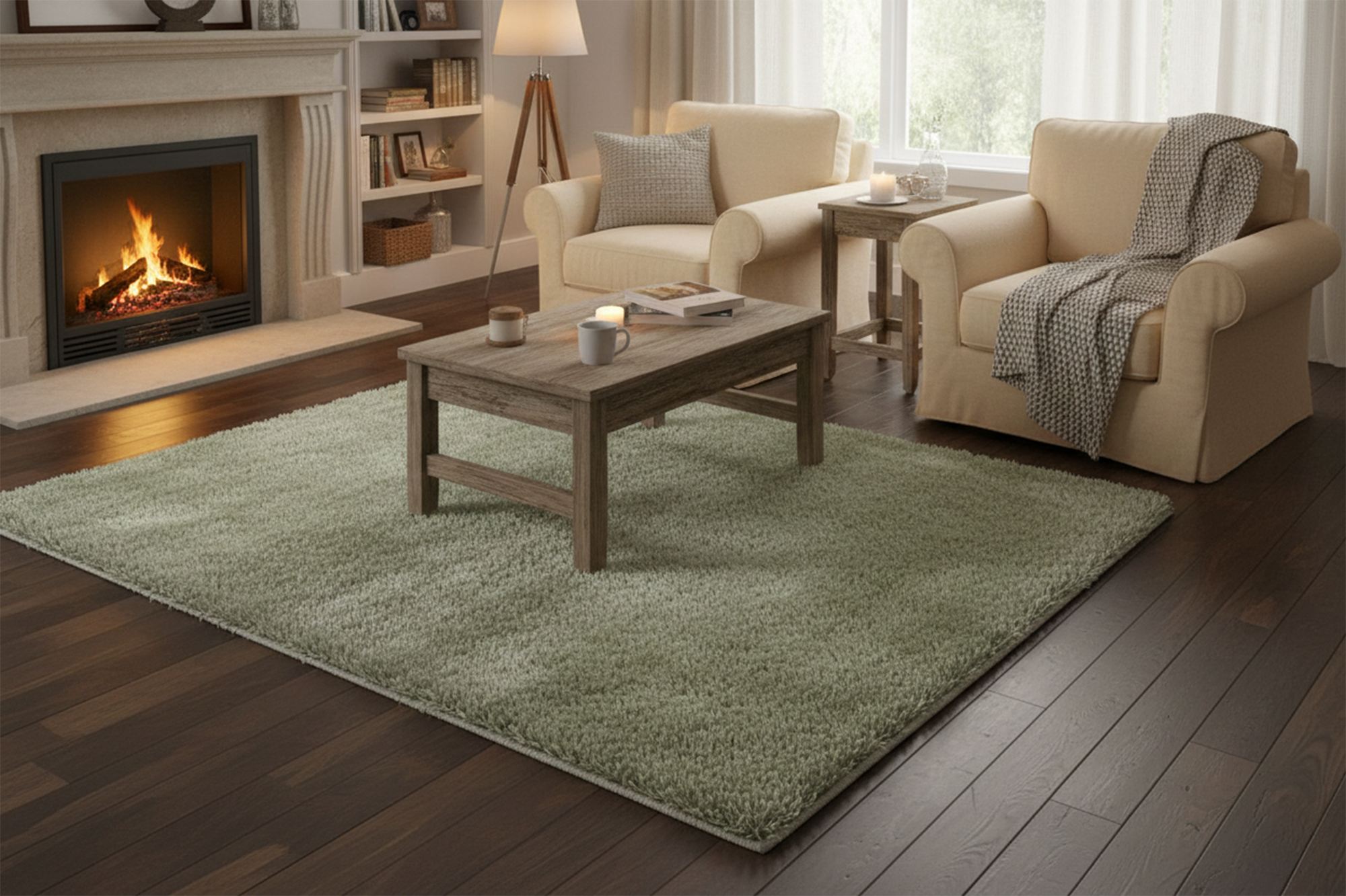 Posh Shaggy 1800 GREEN/GREEN