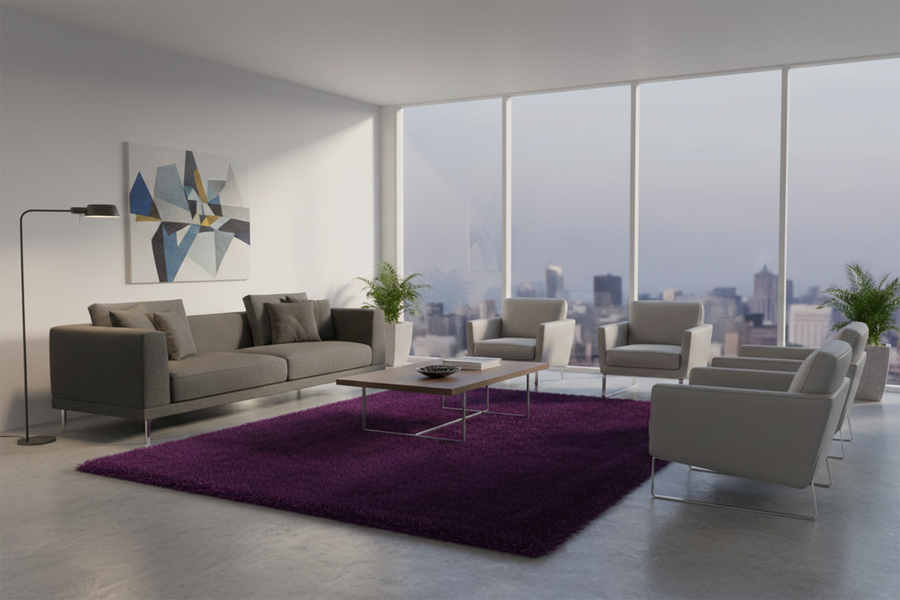 Posh Shaggy 1800 PURPLE/PURPLE