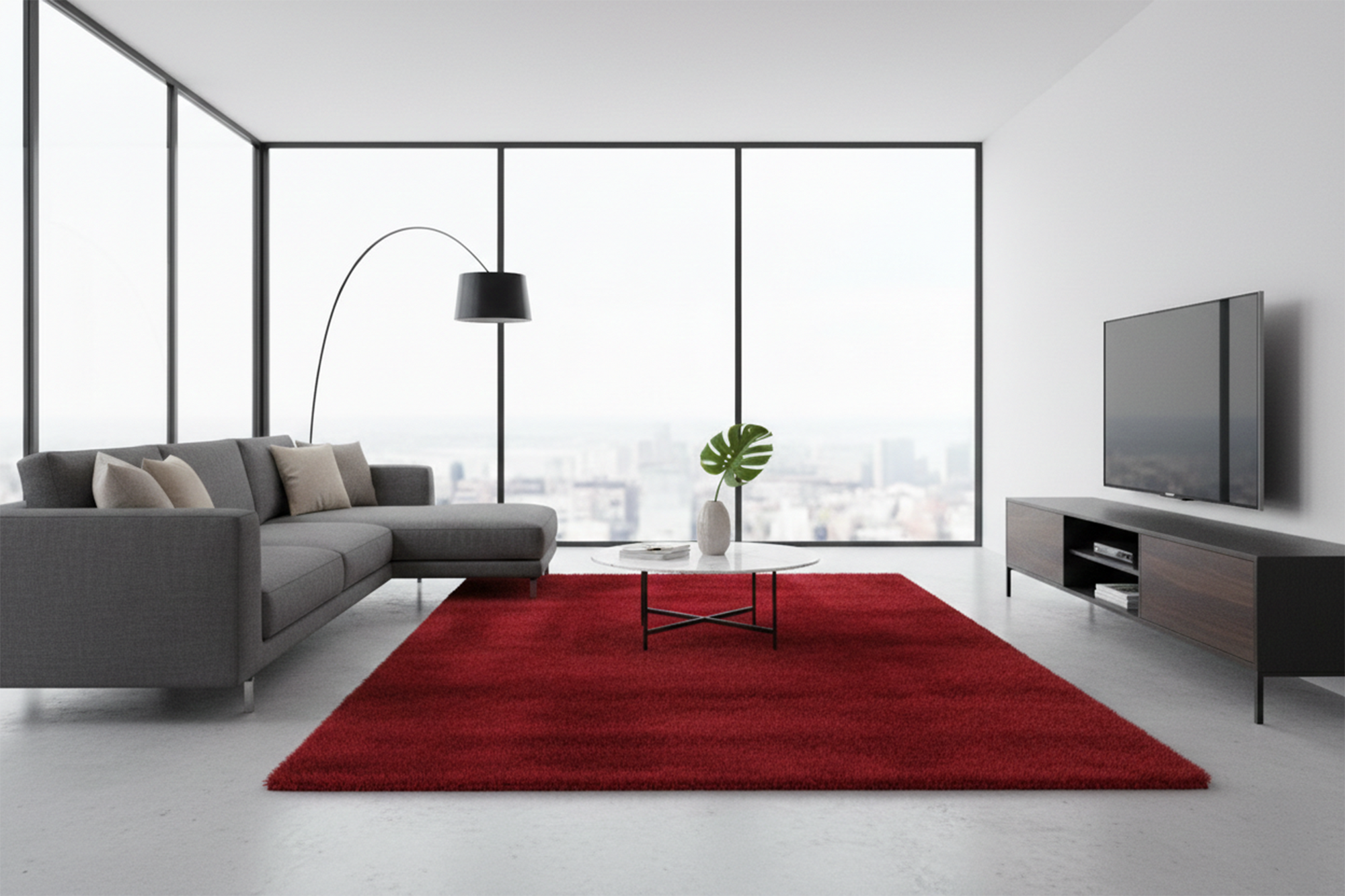 Posh Shaggy 1800 RED