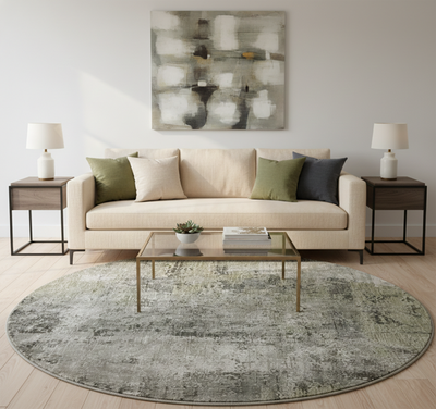 ROSALIE LS306A BEIGE (Round)