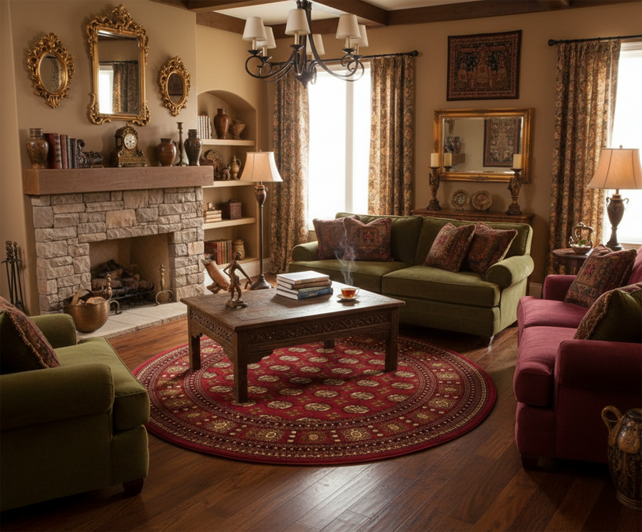 Sultan 1360 RED/RED (Round)