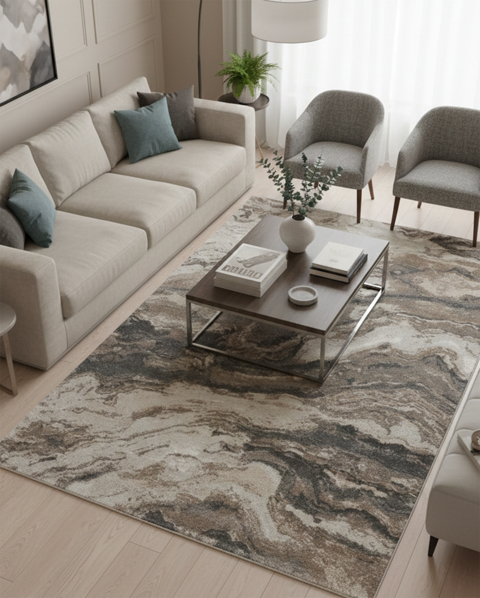 TITAN  364 M.BEIGE / L.BEIGE