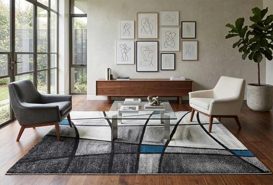 TITAN  723 BLACK / BLUE