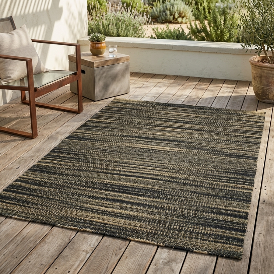 Tye dye Charcoal-Jute & Hemp