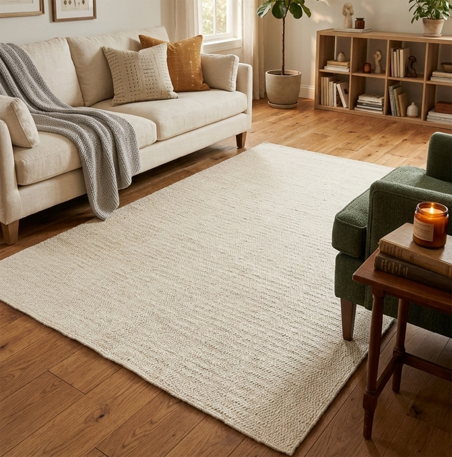 ASTRID VANILLA(MILK)- WOOL & COTTON