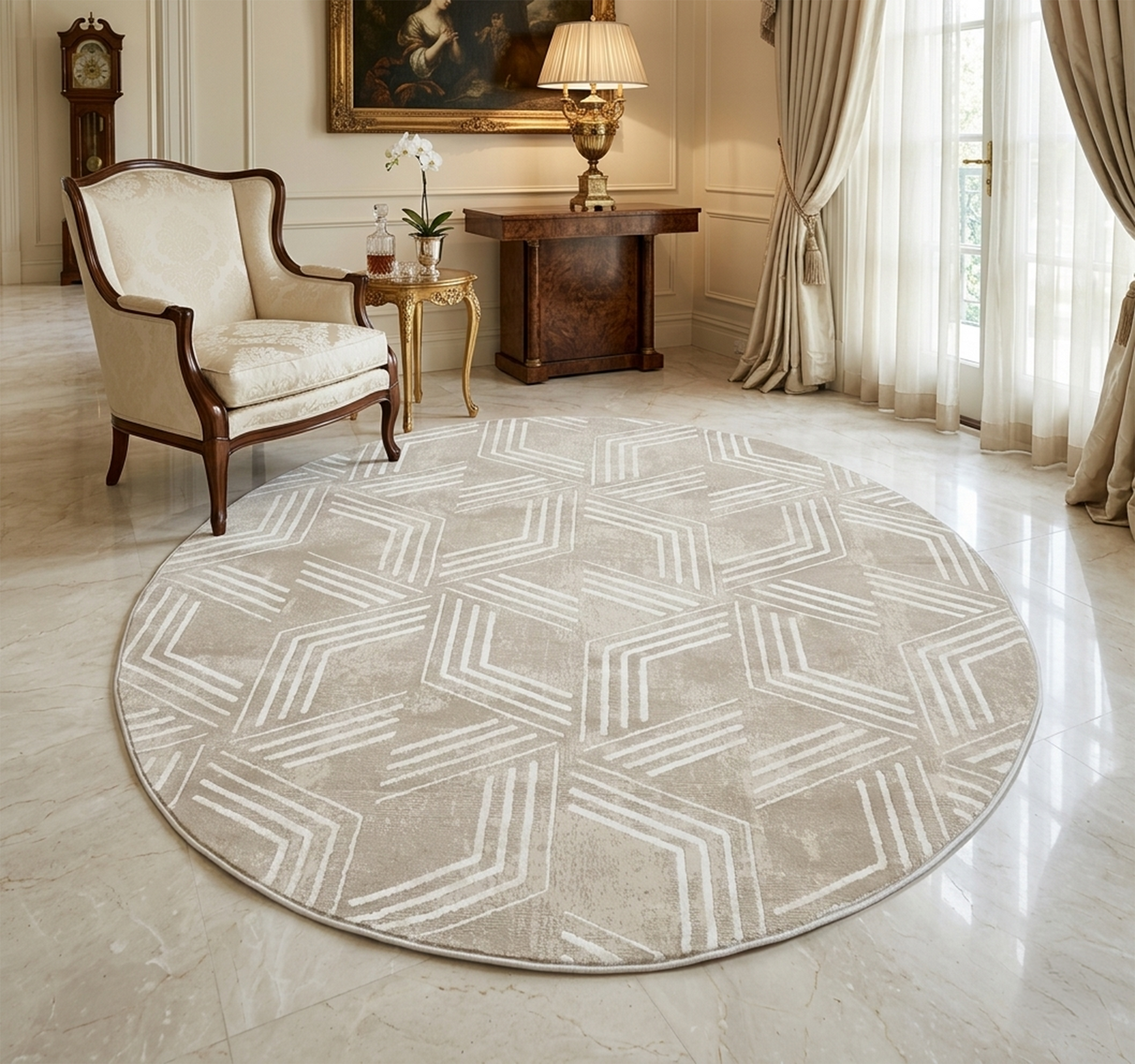 Vogue  9495 CREAM/CREAM (Round)