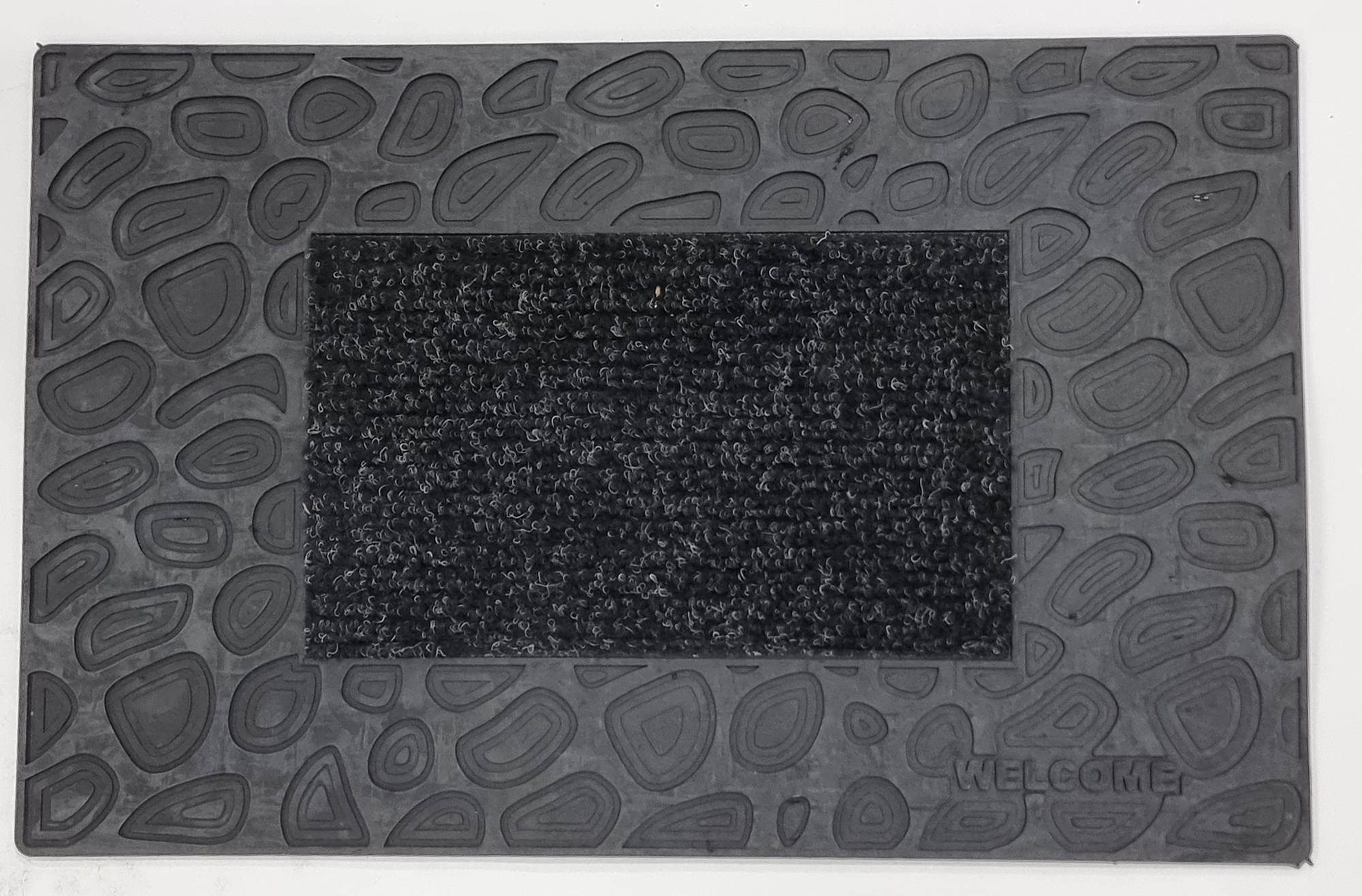 Outdoor PVC Door mat (Welcome A1 Black)