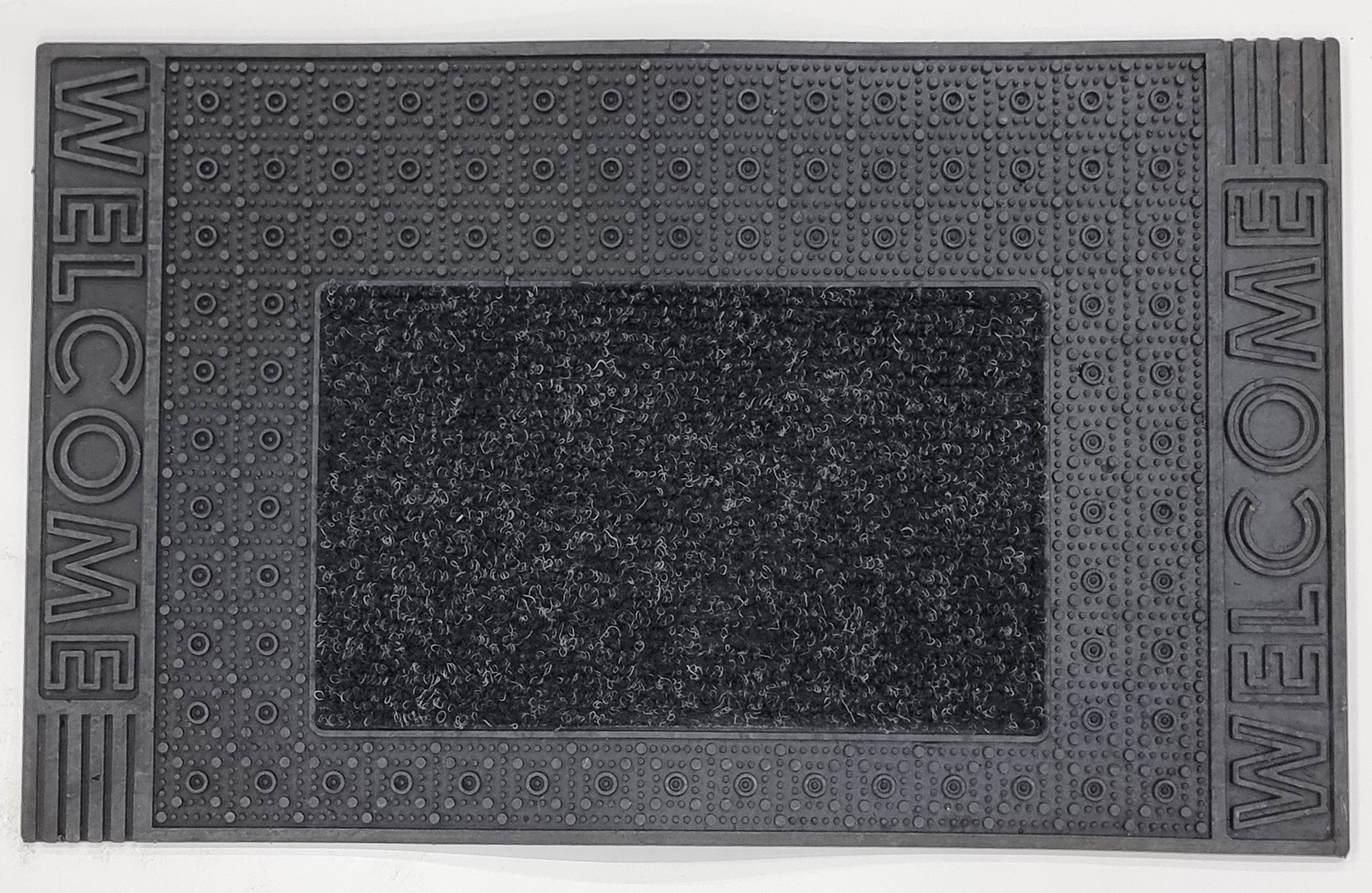 Outdoor PVC Door mat (Welcome A2 Black)