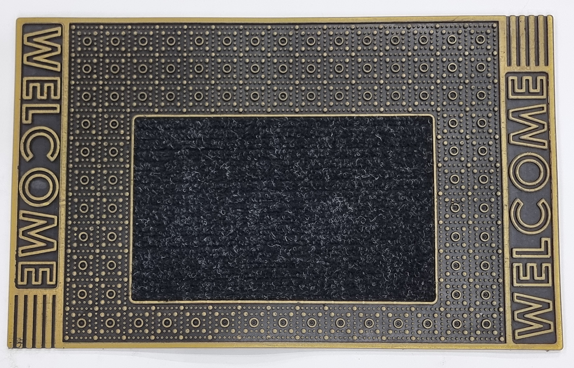 Outdoor PVC Door mat (Welcome A2 Gold)