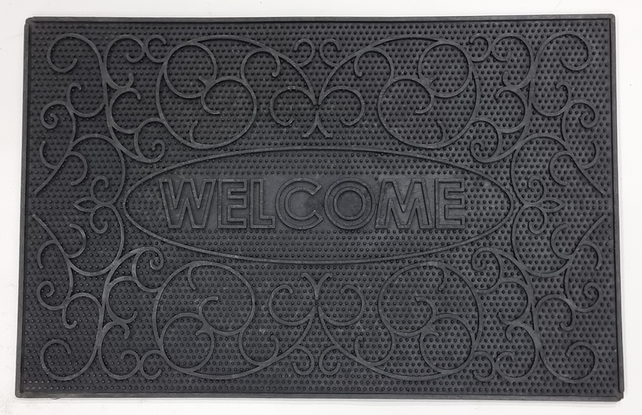 Outdoor PVC Door mat (Welcome A3 Black)