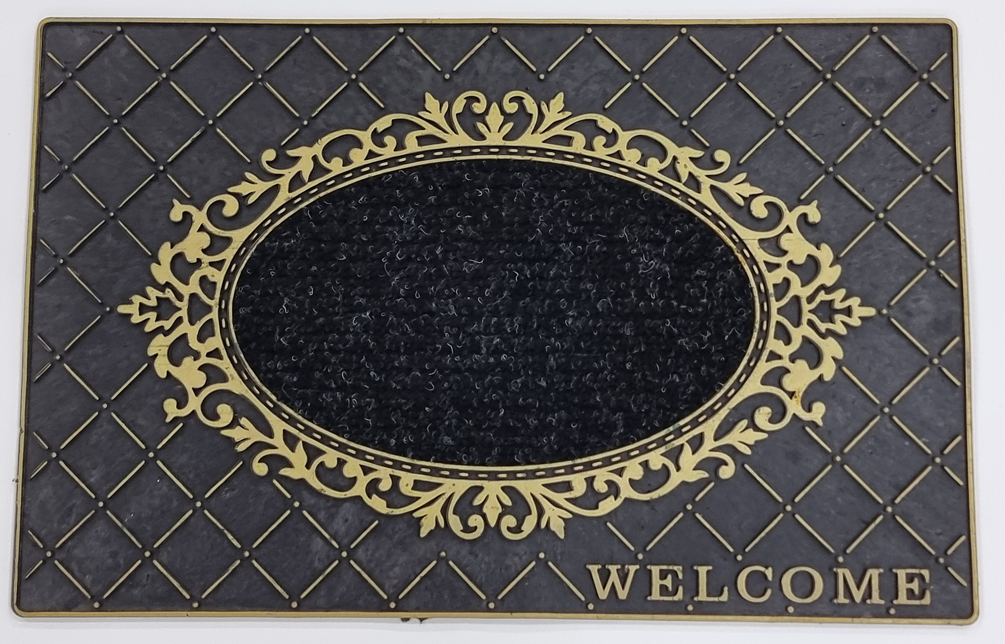 Outdoor PVC Door mat (Welcome D1 Gold)