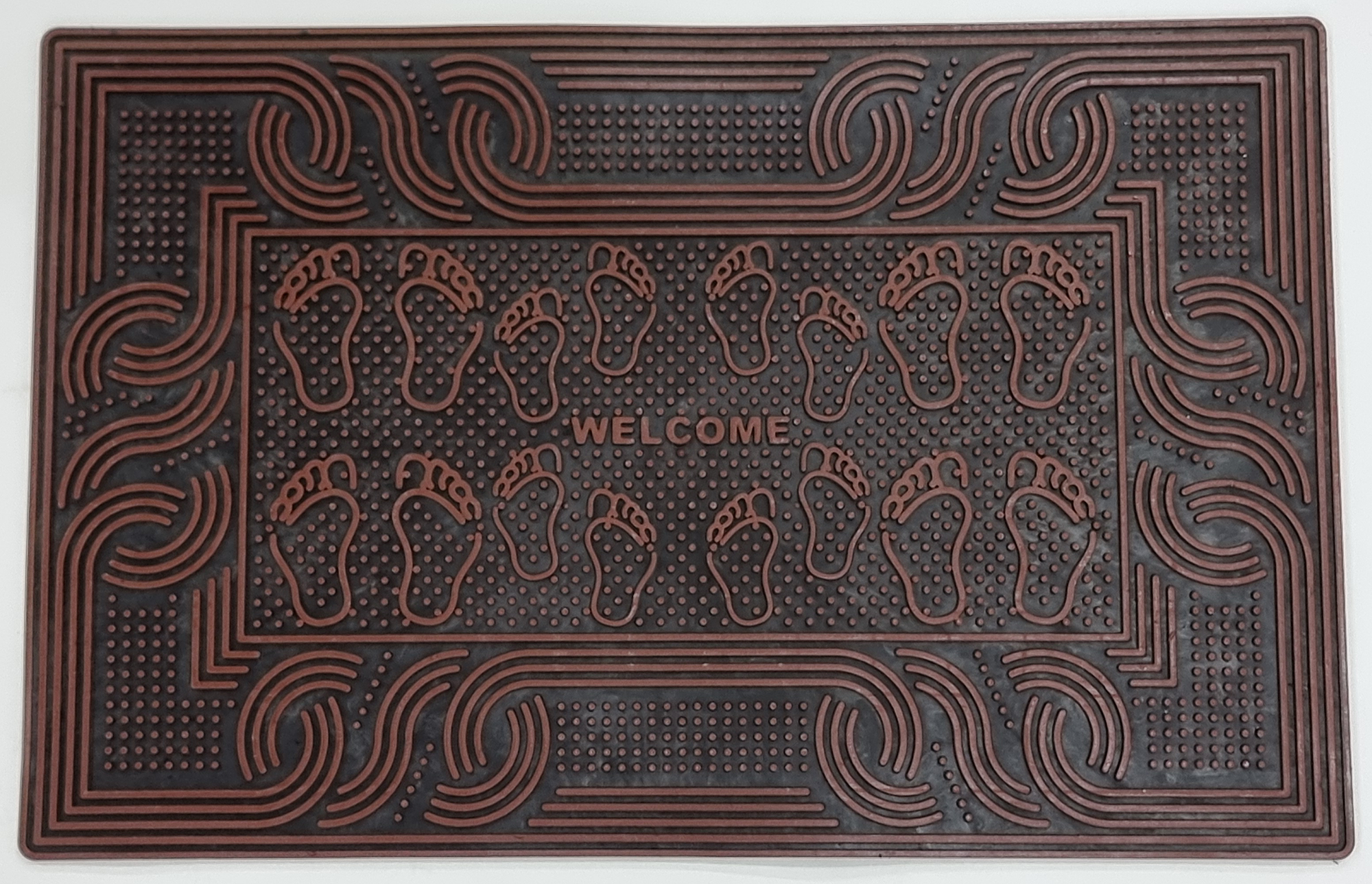 Outdoor PVC Door mat (Welcome H1 Brown)