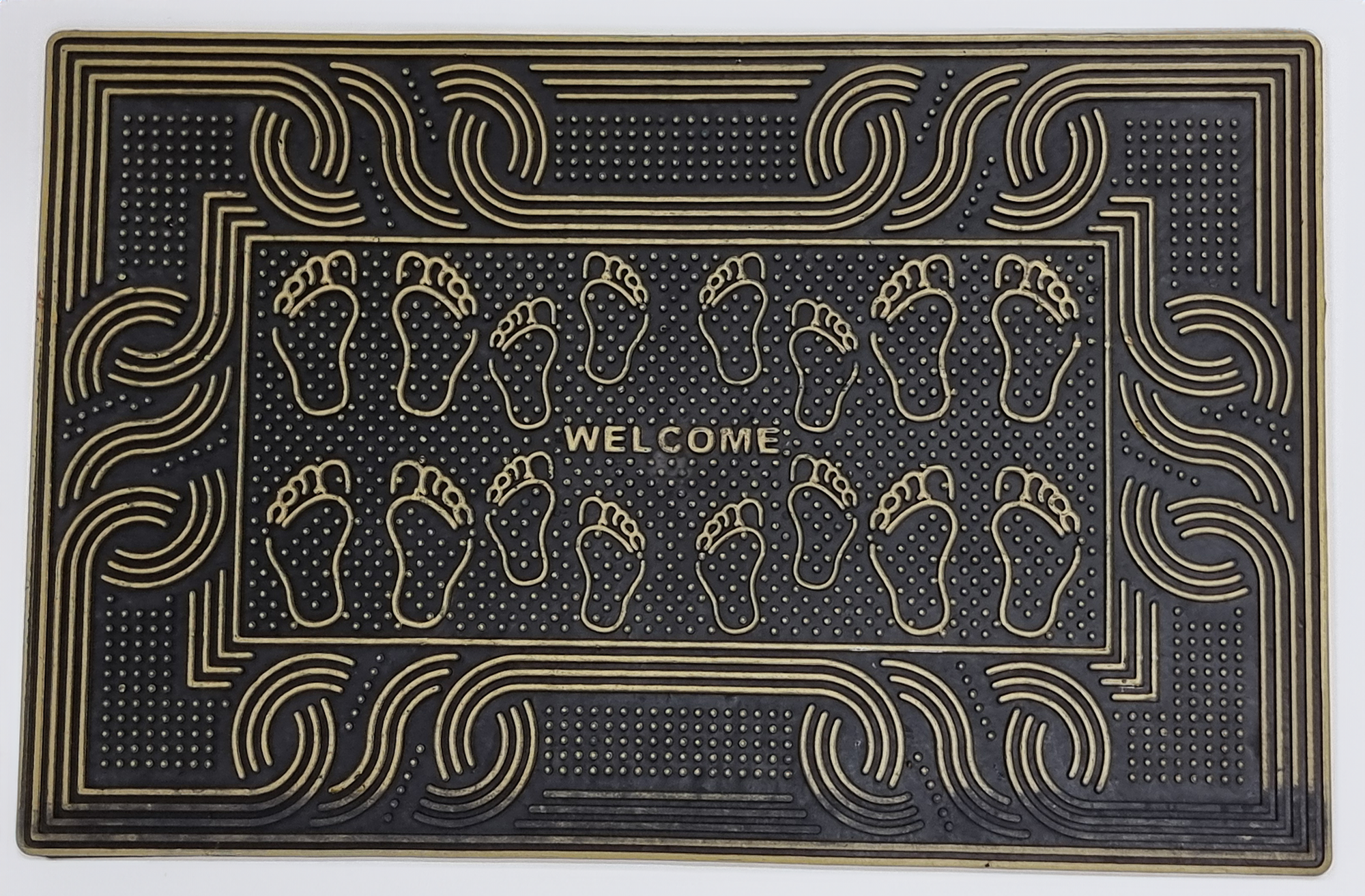 Outdoor PVC Door mat (Welcome H1 GOLD)