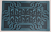 Outdoor PVC Door mat (Welcome Turquoise)