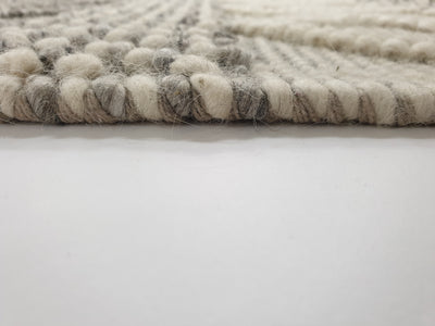 Textures WA102 Ivory (Wool & Cotton blend)