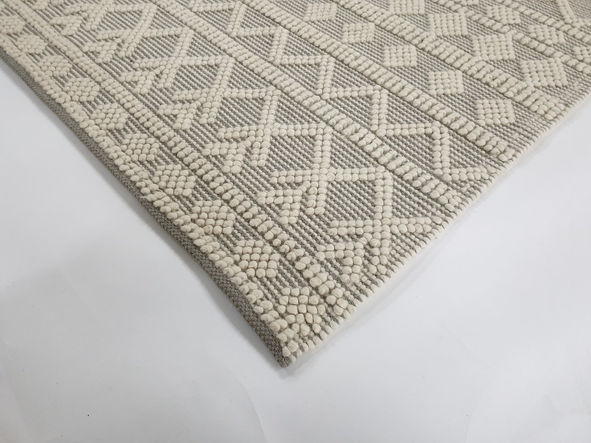 Textures WA103 Ivory (Wool & Cotton blend)