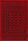 Tribe Traditional Afghan Red Rug