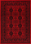 Tribe Traditional Khal Red Afghan Rug