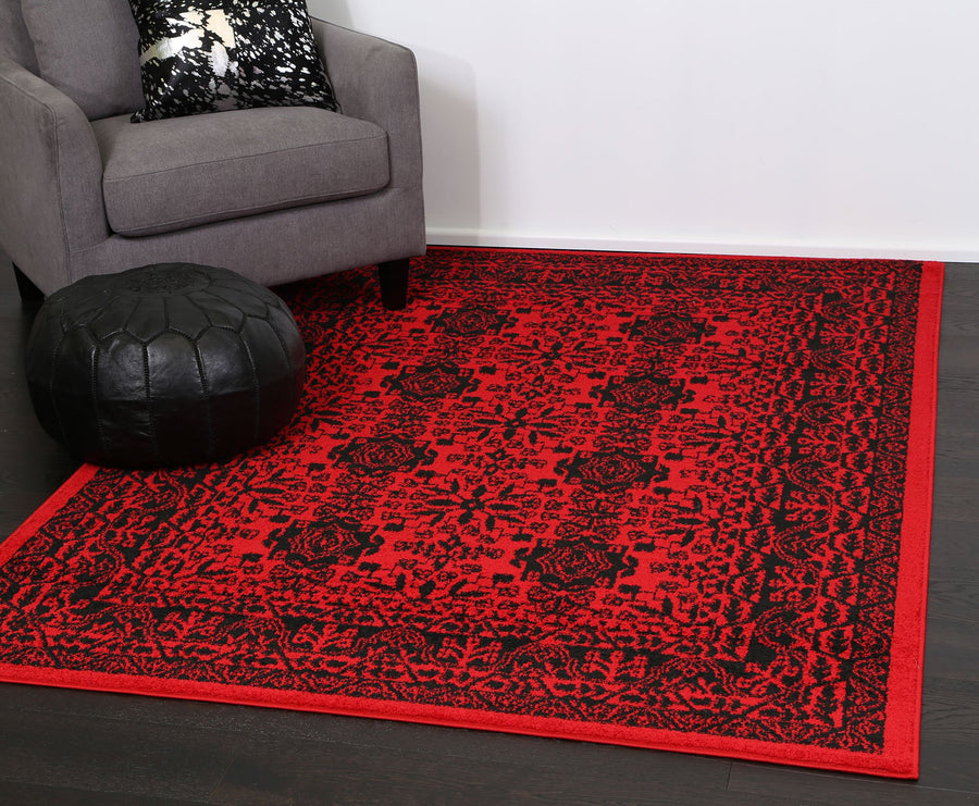 Tribe Traditional Khal Red Afghan Rug