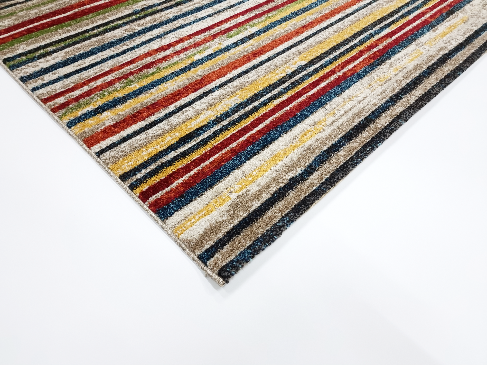 Frisee Rug 191 BEIGE/BLUE