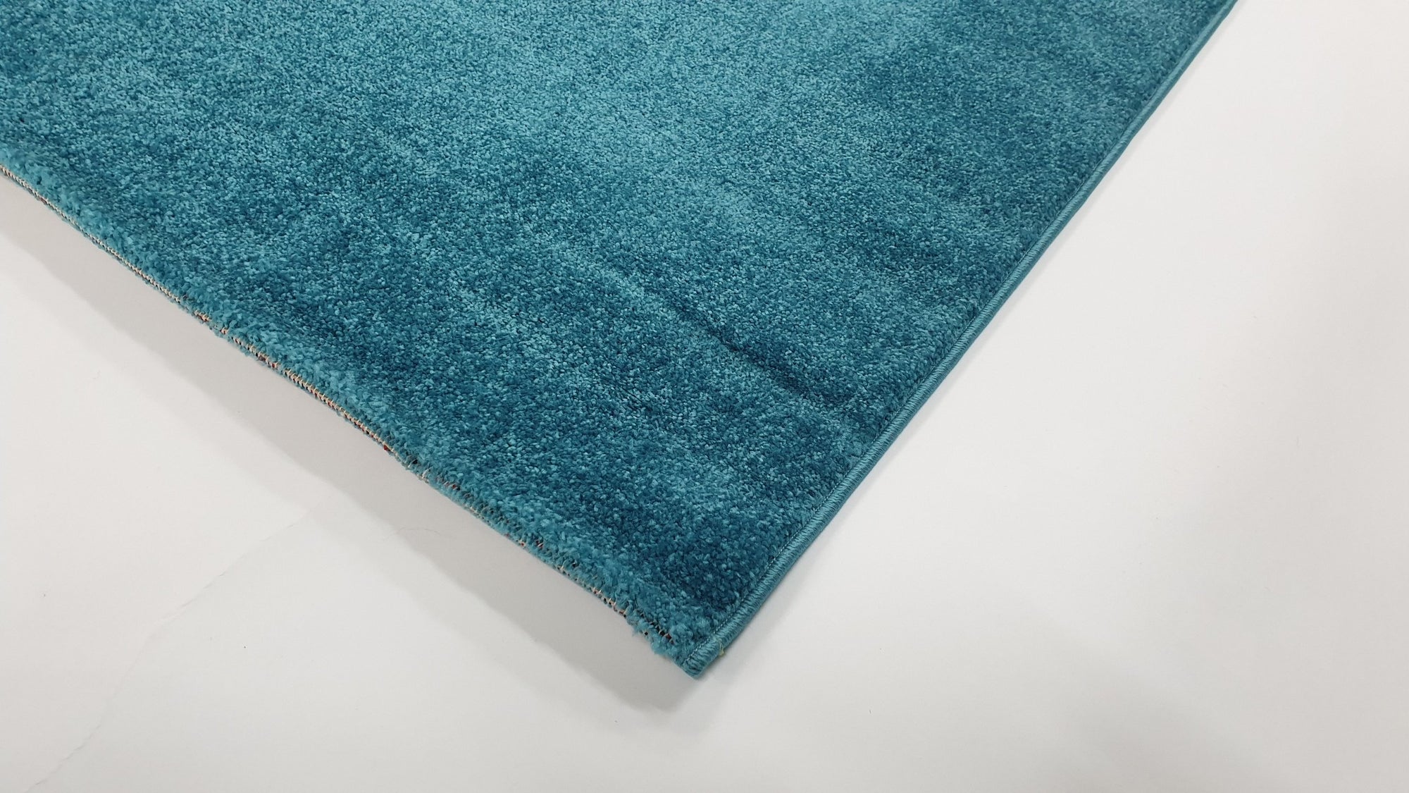 Frisee Plain Teal Blue