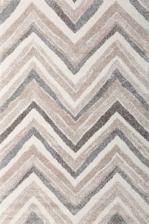 Ash Chevron Beige Rug