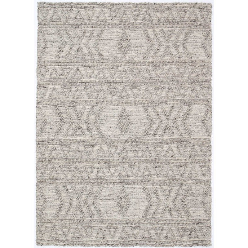 Wool & Polyester blend rug (D3) 3 Ash