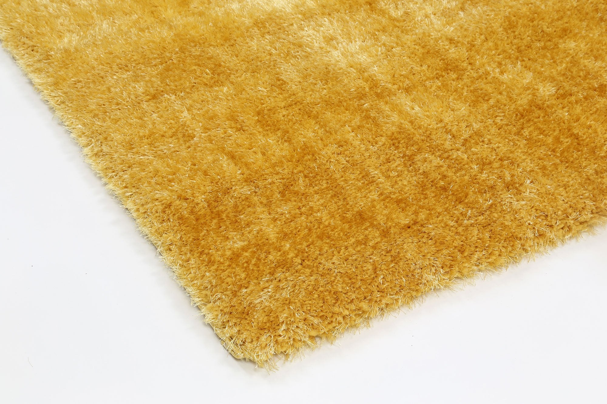 Fluffy Shaggy Mustard Yellow