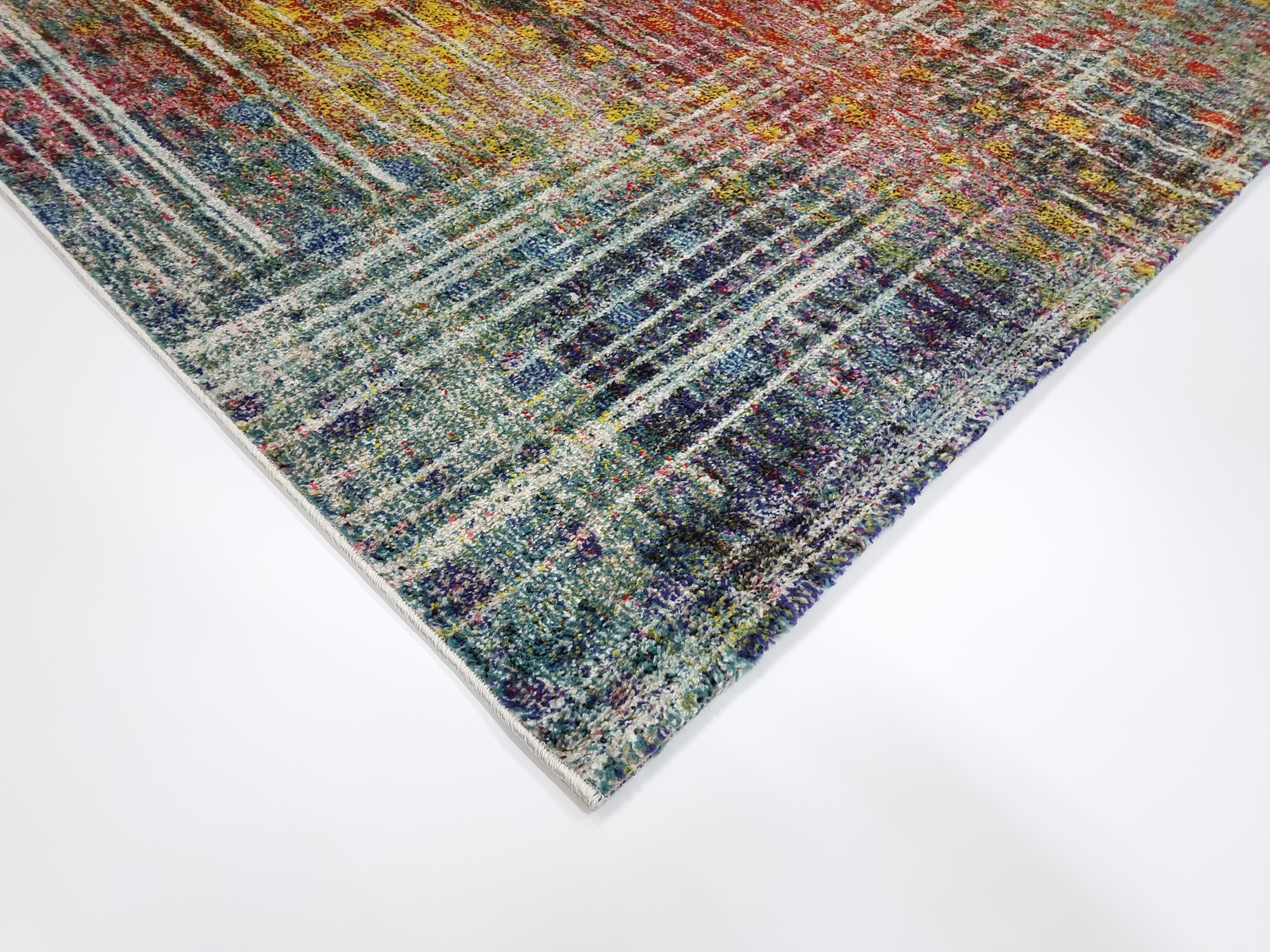 Frisee Rug 537 CREAM/GREEN