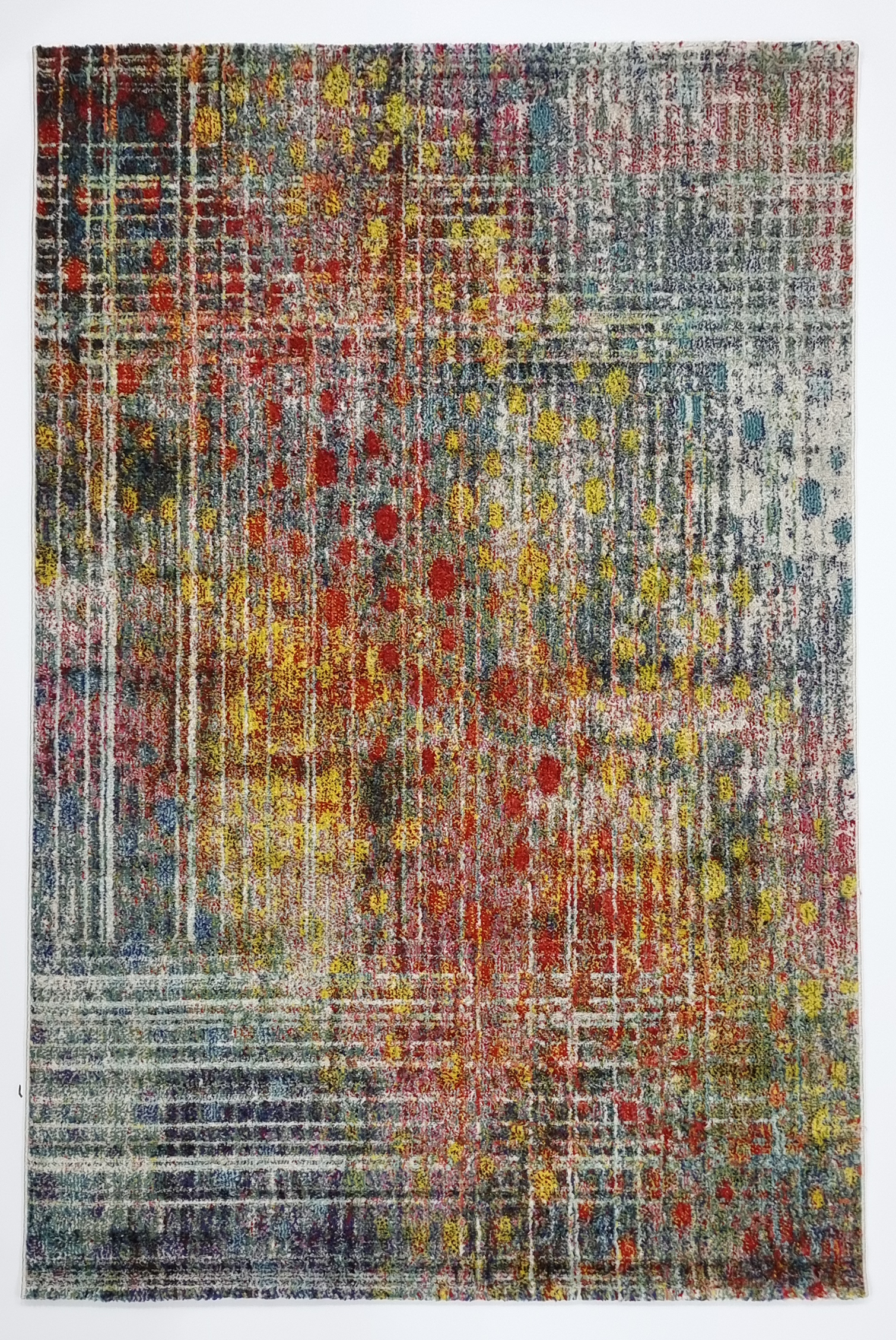 Frisee Rug 537 CREAM/GREEN