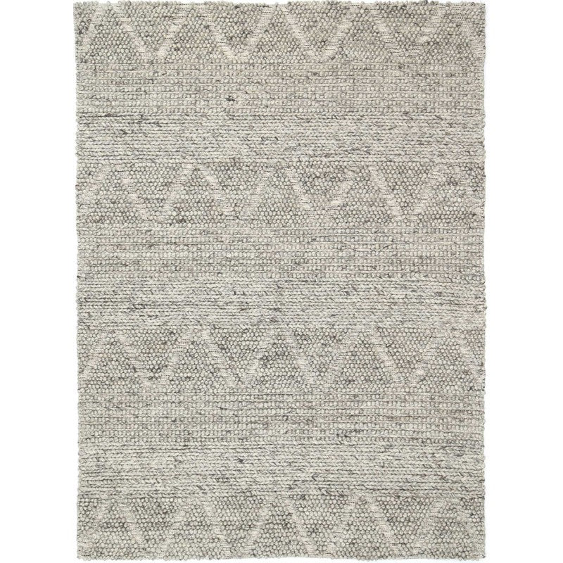 Wool & Polyester blend rug (D2) 6 Ash