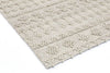 Wool & Polyester blend rug (D10) 9 Natural