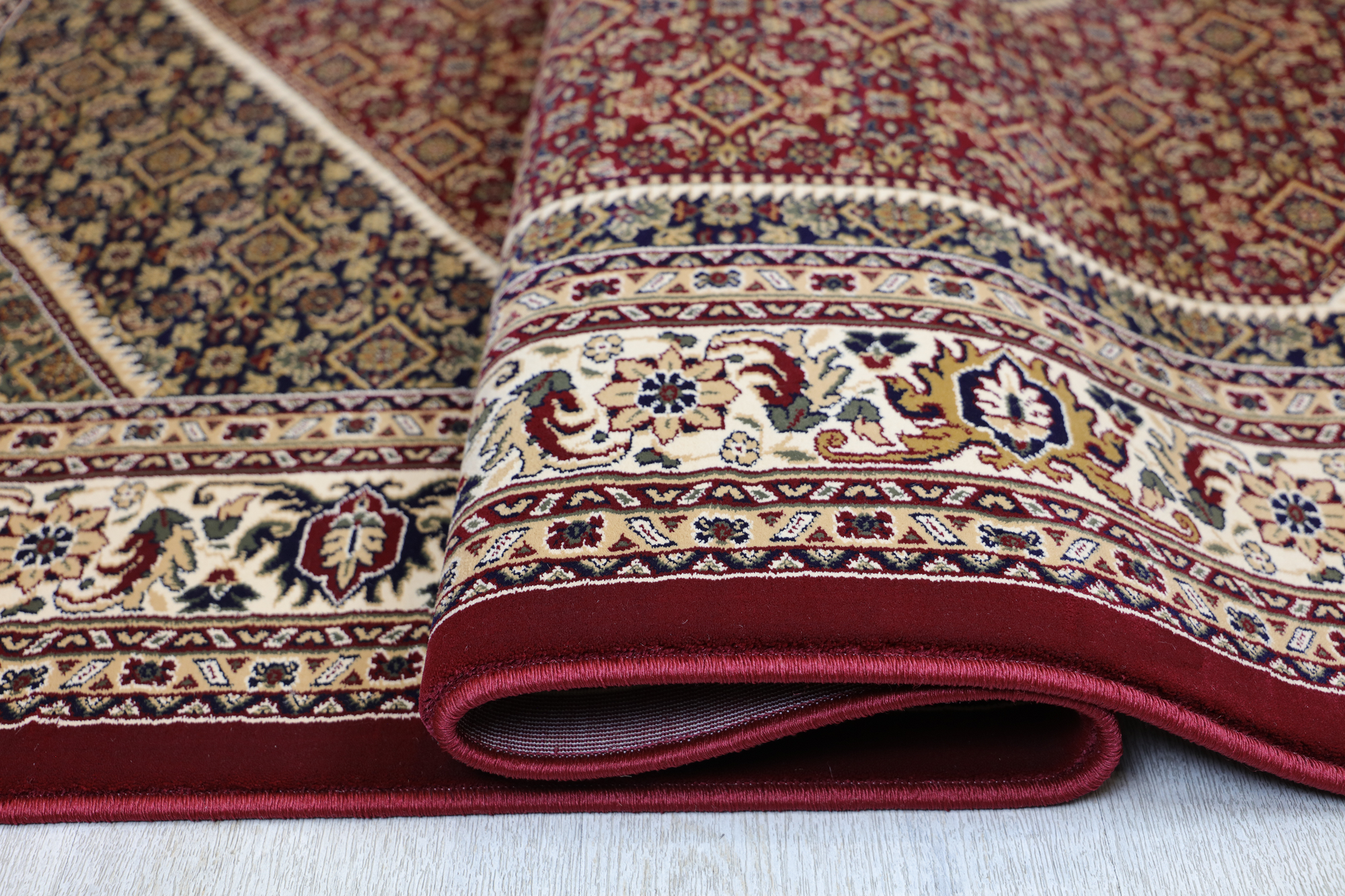 Ottoman 9052 RED/RED