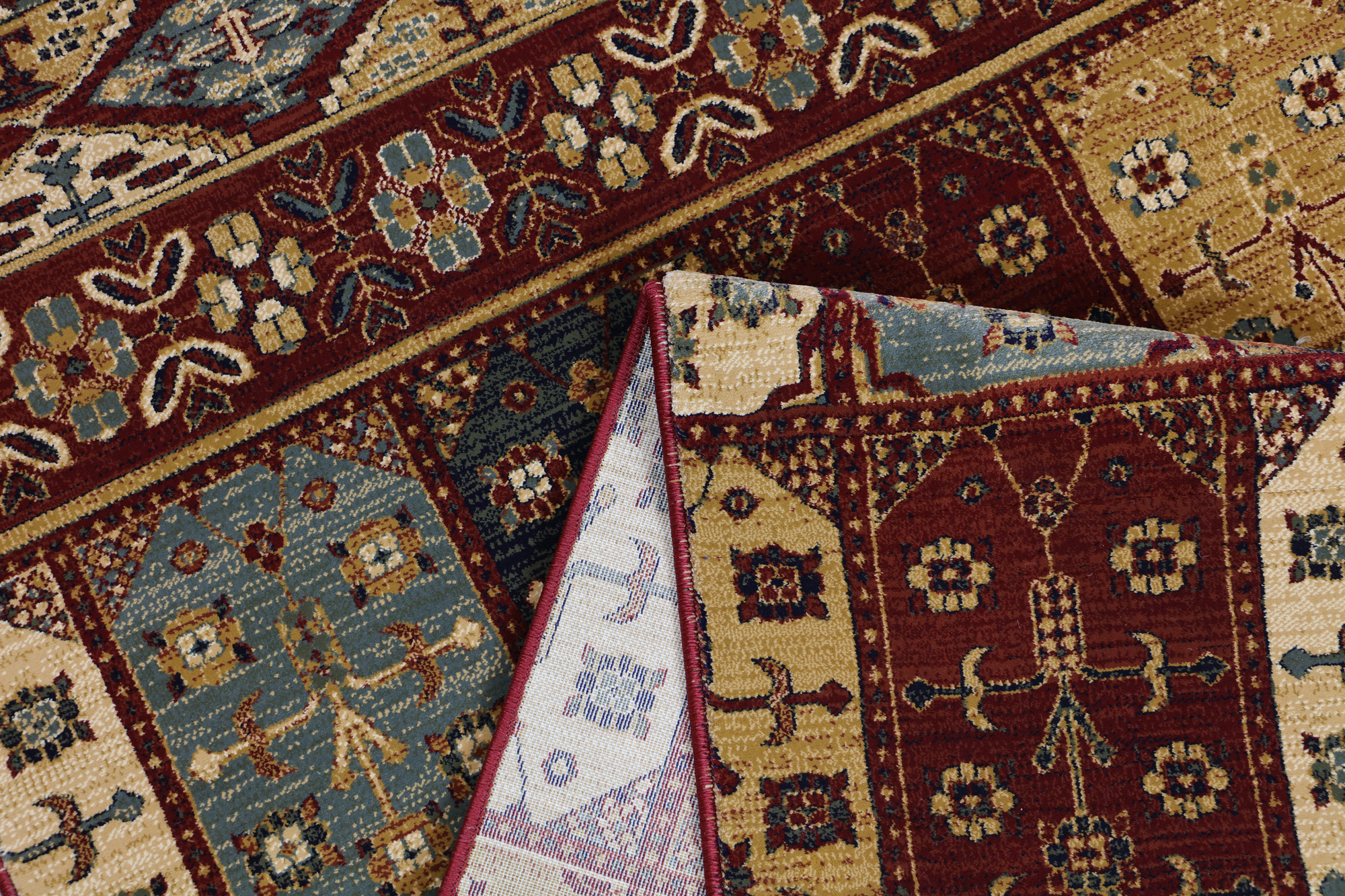 Ottoman 9543 RED/RED