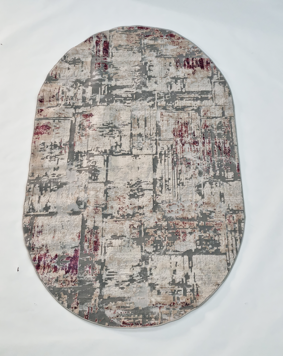 Madrid 9556 BEIGE/LILA (Oval)