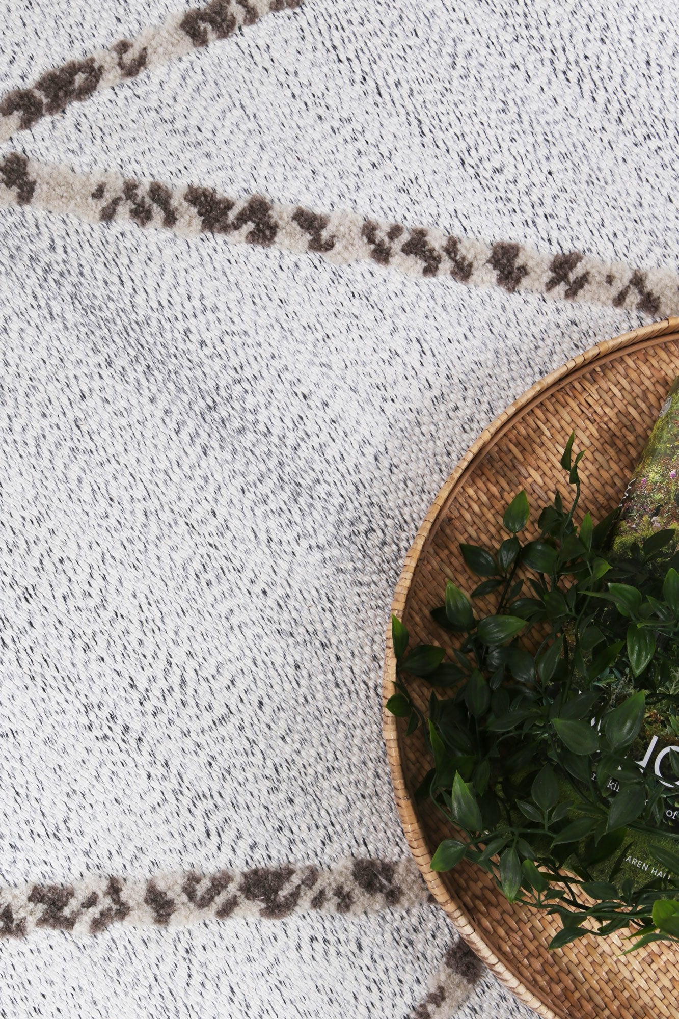 Ares 5 Cream Beige Geometric