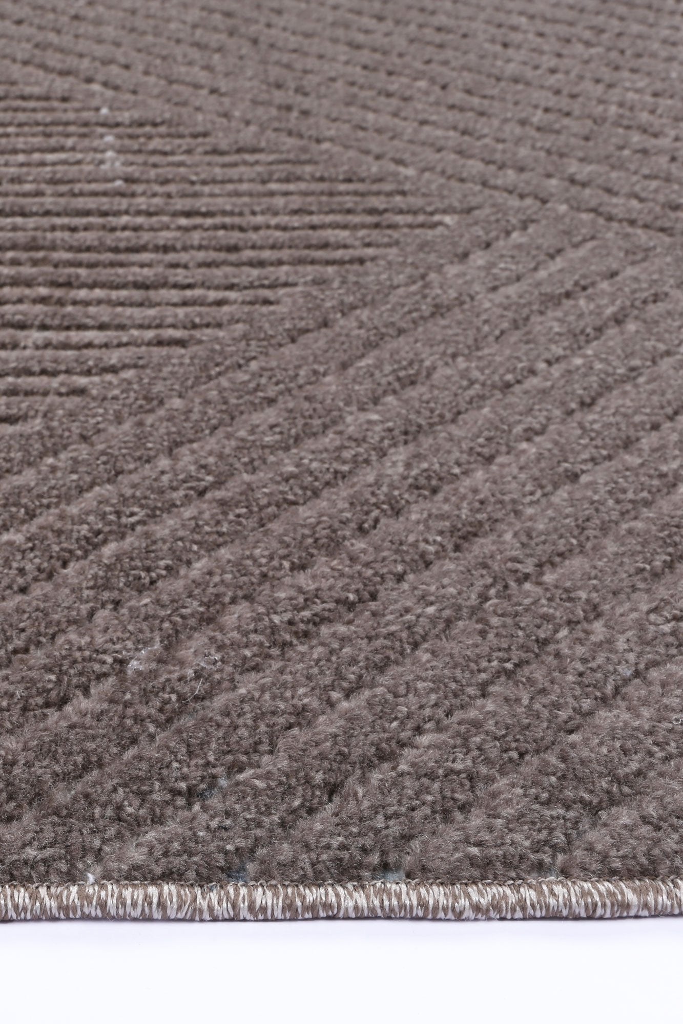 Ares  11 Cream Brown Geometric Striped