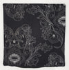 Embroidered Cushion Covers 45x45 cm CU09 BLACK