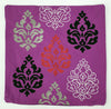 Embroidered Cushion Covers 45x45 cm CU17 PURPLE