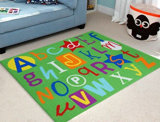 Alphabet Font Green (ALPHABET)