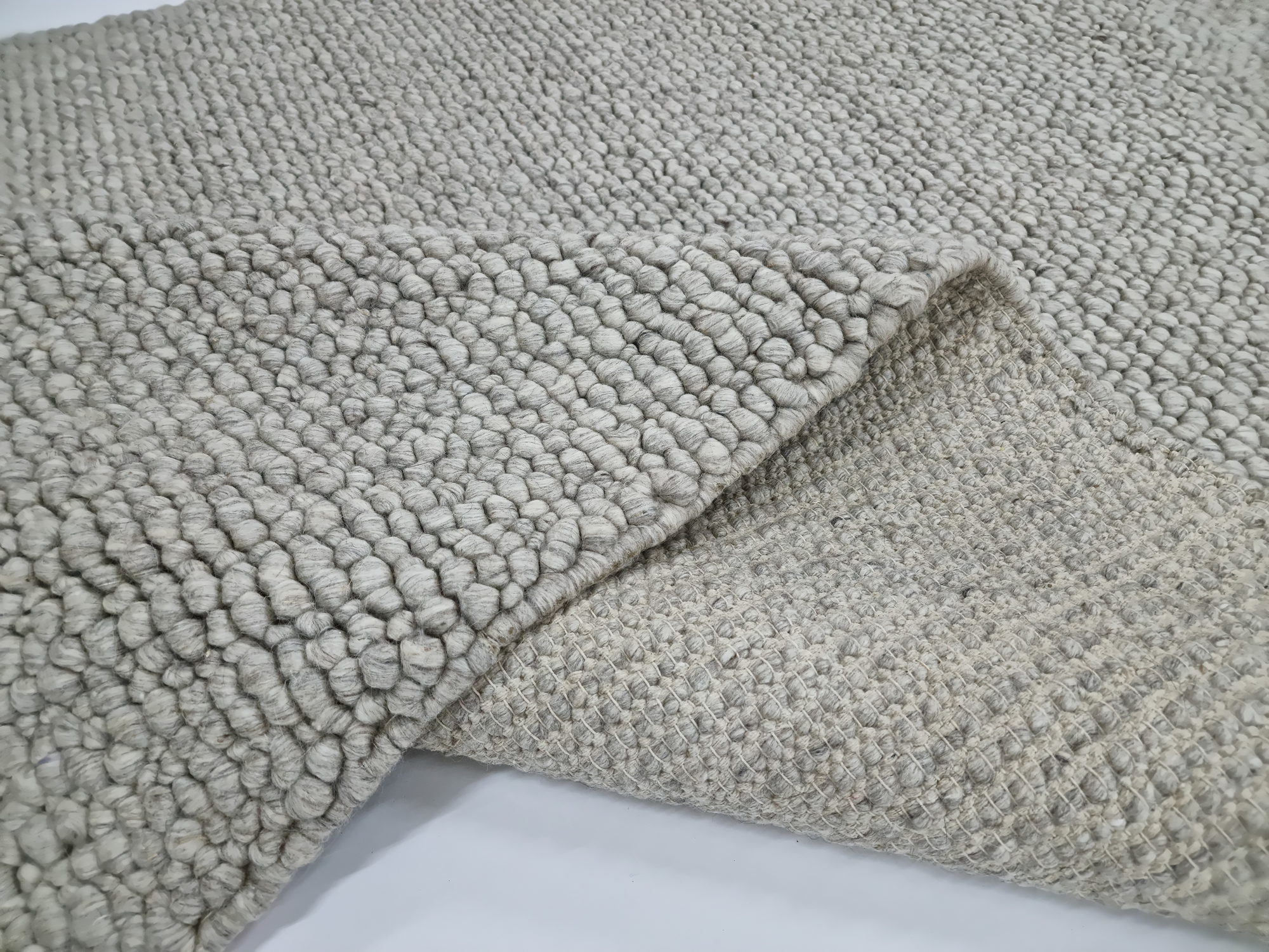 Fish eye -Stonewall (Wool rug)