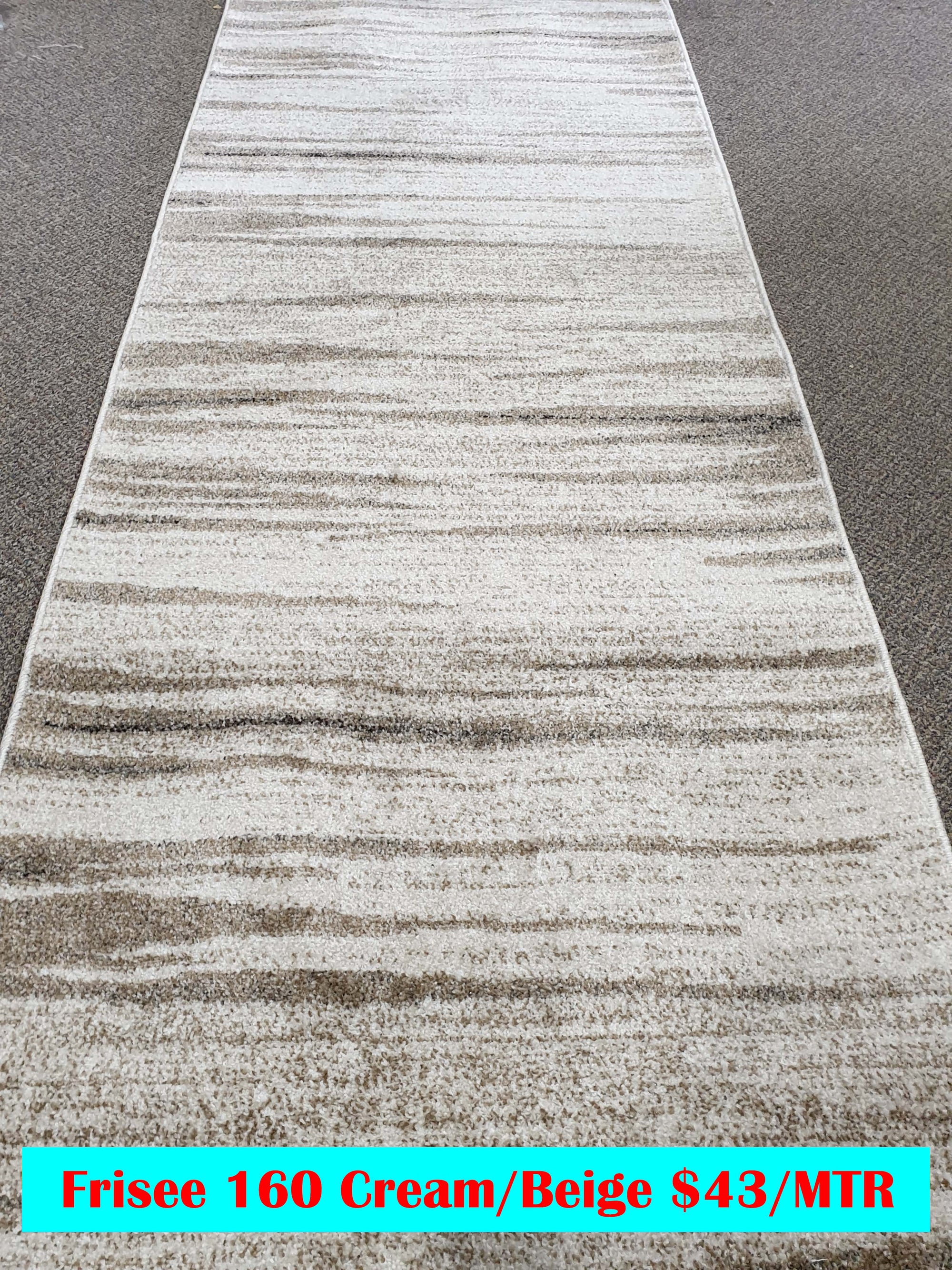 Hallway Runners - Width 80cm (Frisee)