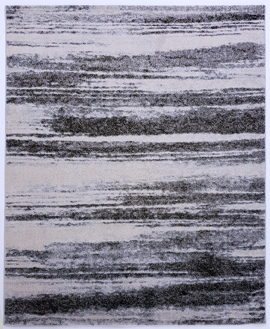 Frisee Rug 261A D.GREY/BLACK