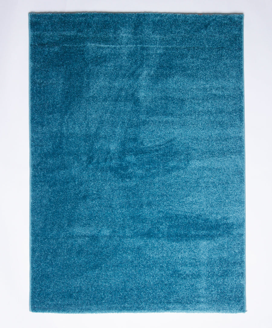 Frisee Plain Teal Blue