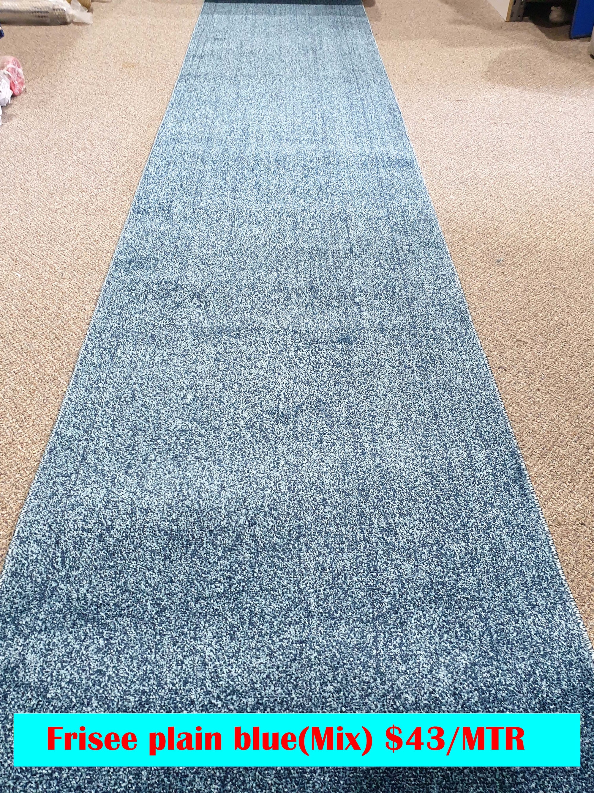 Hallway Runners - Width 80cm (Frisee)