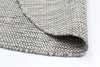 Nordic Grey Wool Round Rug