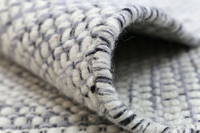 Nordic Grey Wool Rug