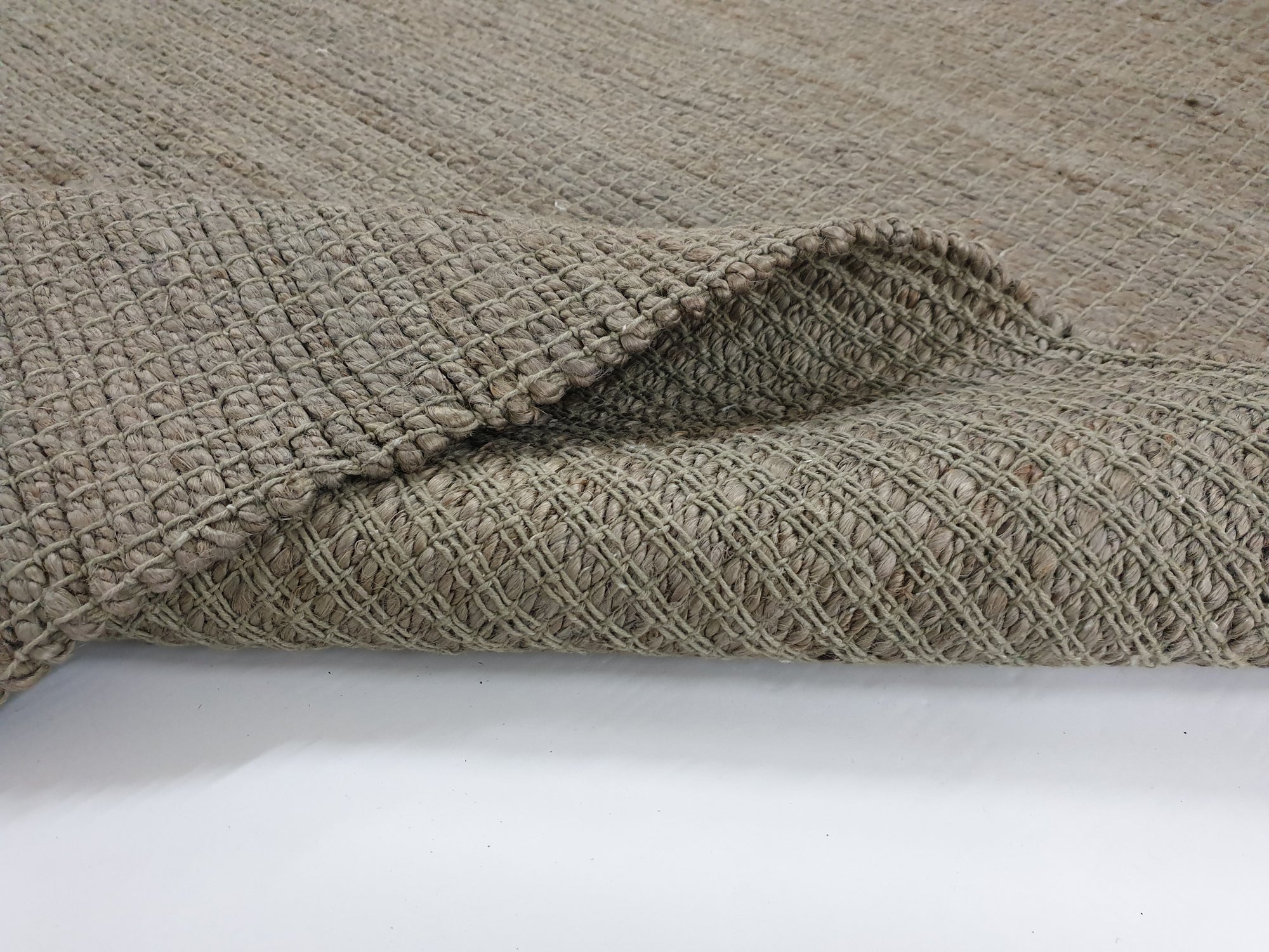 Plain Jute Grey