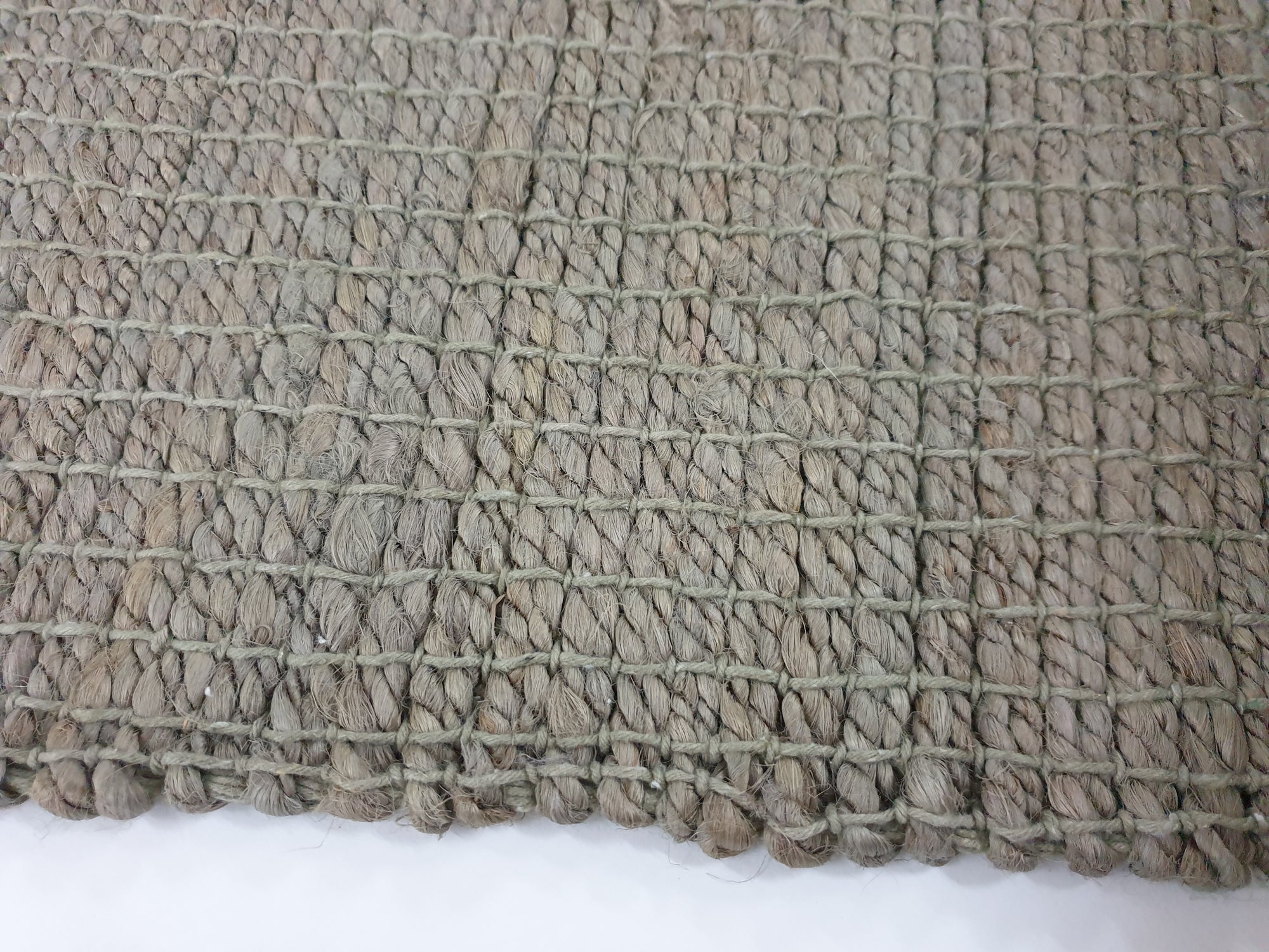 Plain Jute Grey