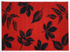 Leaves Red - Rubber backing